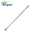 Factory Price Metal Gold Plated Telescopic Pole with Thread Part